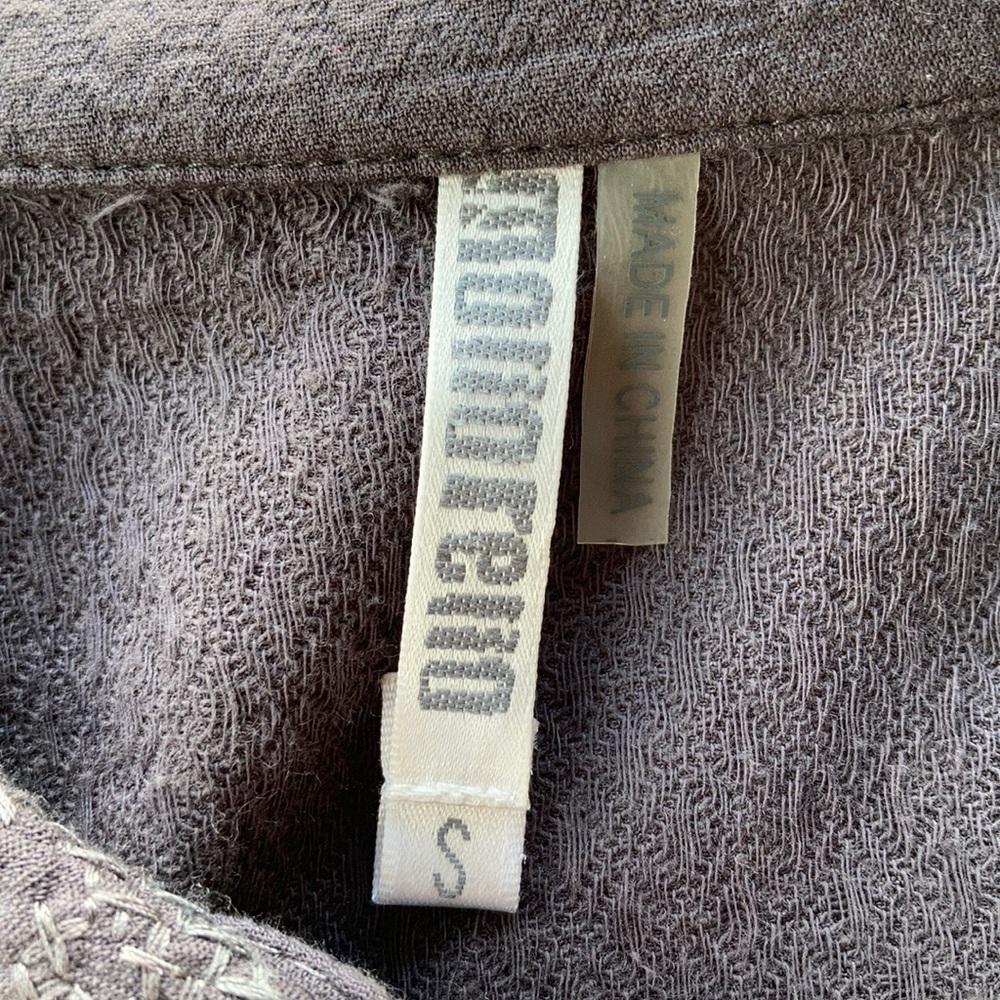 Millones Rello Gray Embroired Jacket - Picture 4 of 5